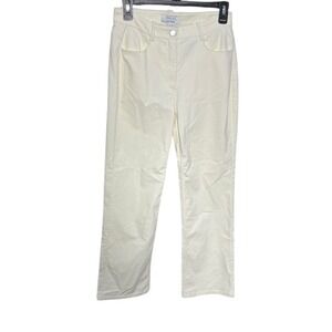 Stockholm Atelier & Other Stories Cream Supplier Article Corduroy Pants Sz 4